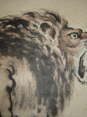 Illustration for "Lion in Winter"